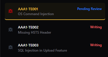 HoneyDoc finding editor